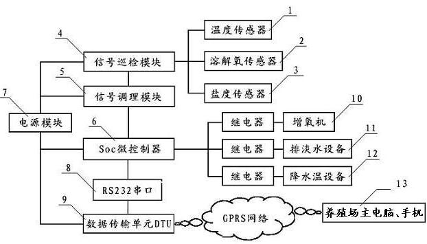 Automatic monitoring system for sea cucumber aquaculture farm and implementation method of same