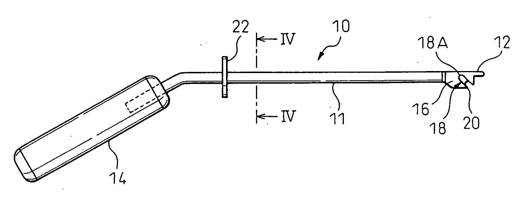 Guiding device for use in anterior cruciate knee ligament reconstruction