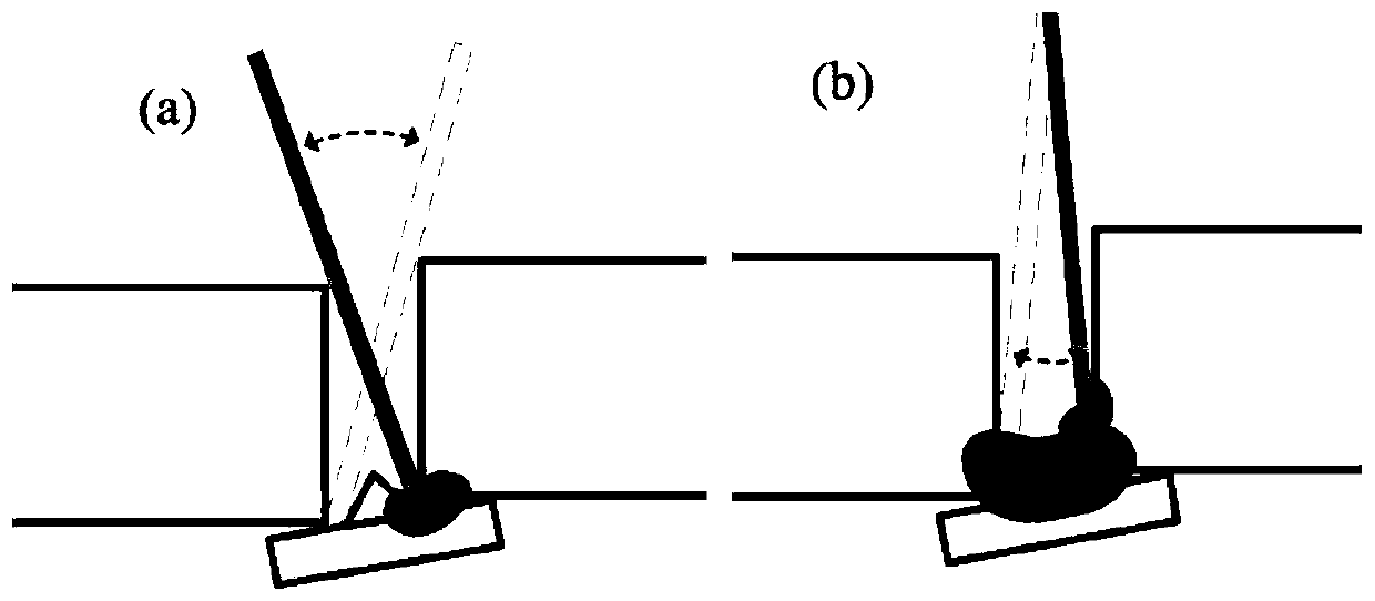 Laser swing welding method for medium and thick plate armored steel