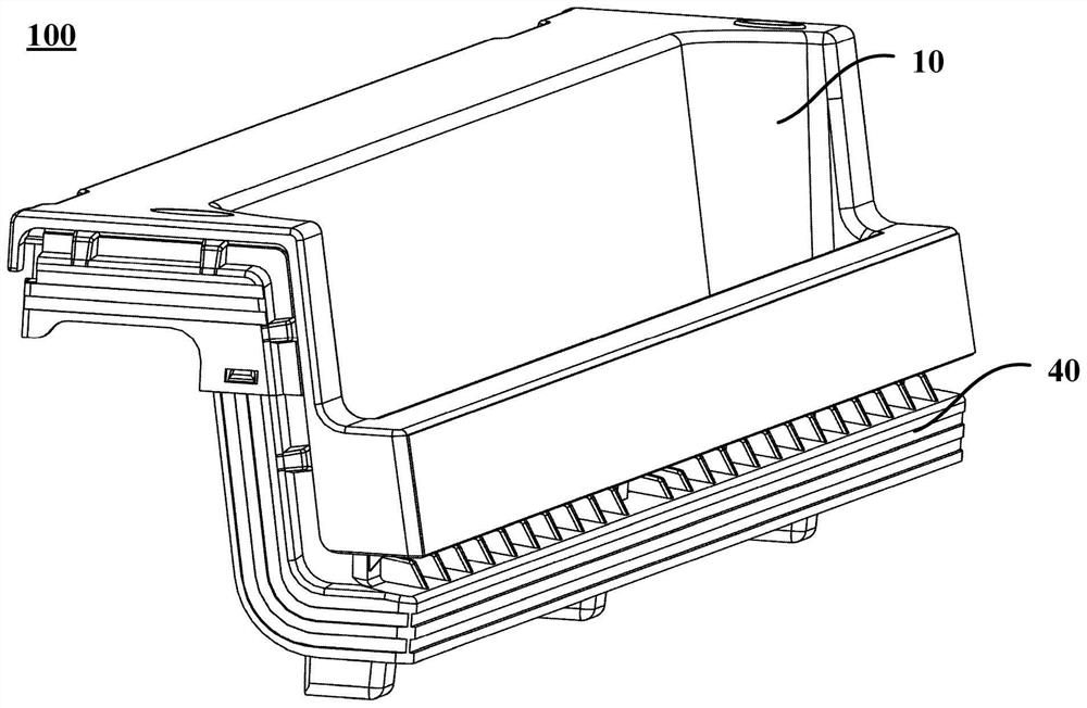 Handle assembly of door body of refrigerating and freezing device and door body of refrigerating and freezing device