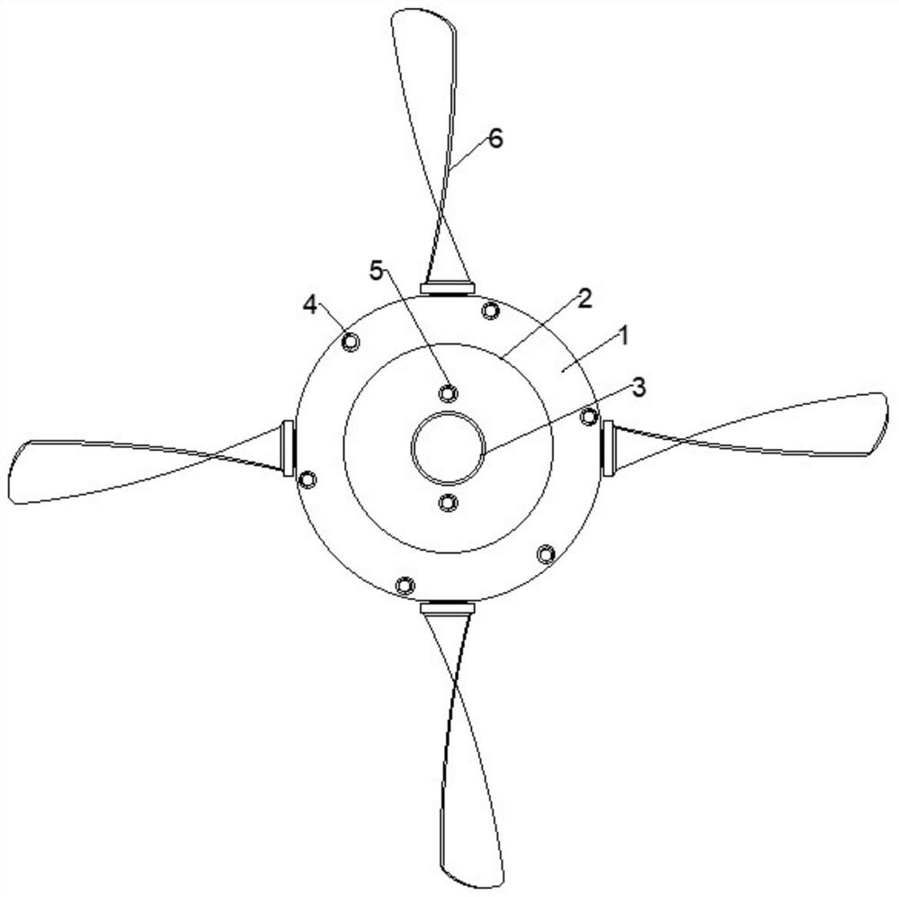 Adjustable impeller structure and hydroelectric equipment