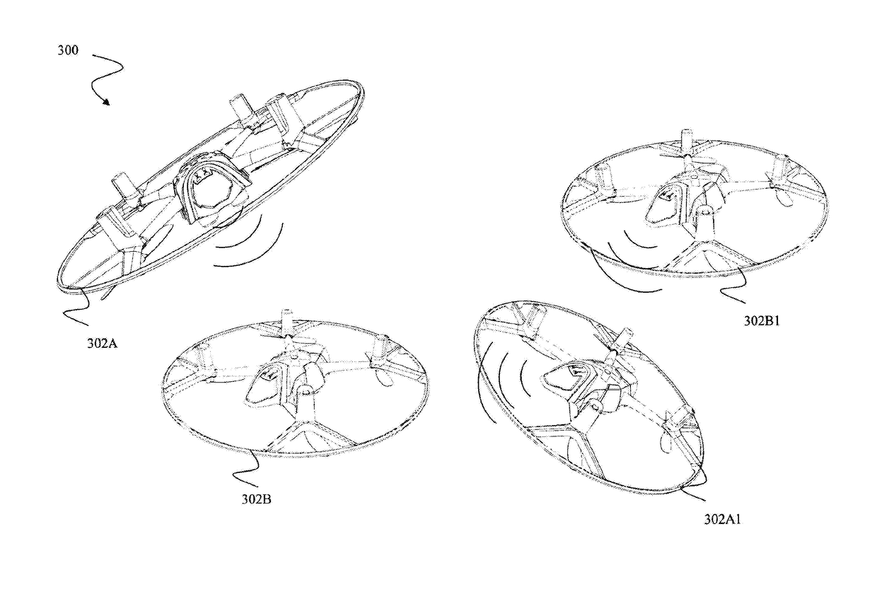 System for game play with multiple remote-control flying craft with wireless communication