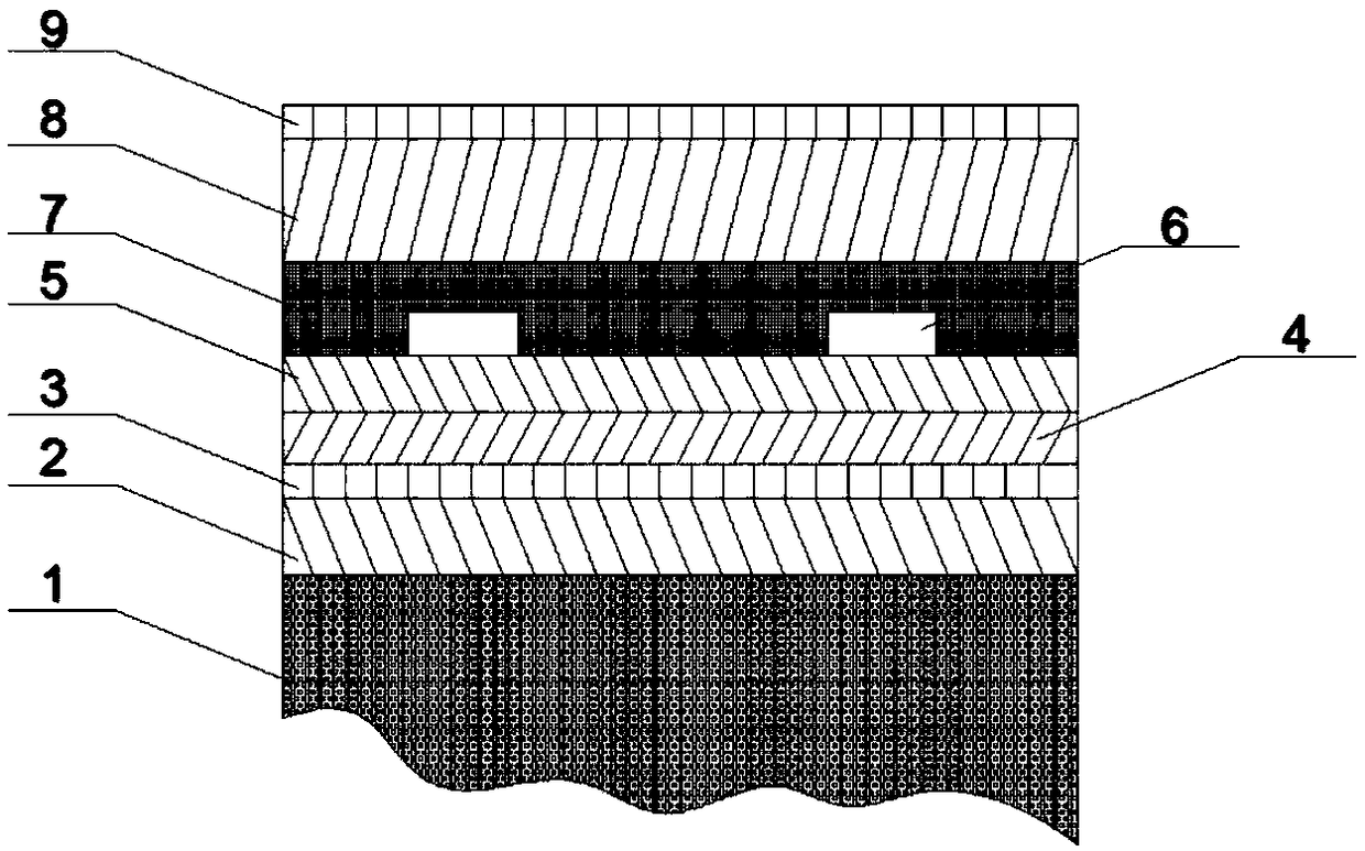 A kind of anti-oxidation composite protective layer for high temperature film sensor and its manufacturing method