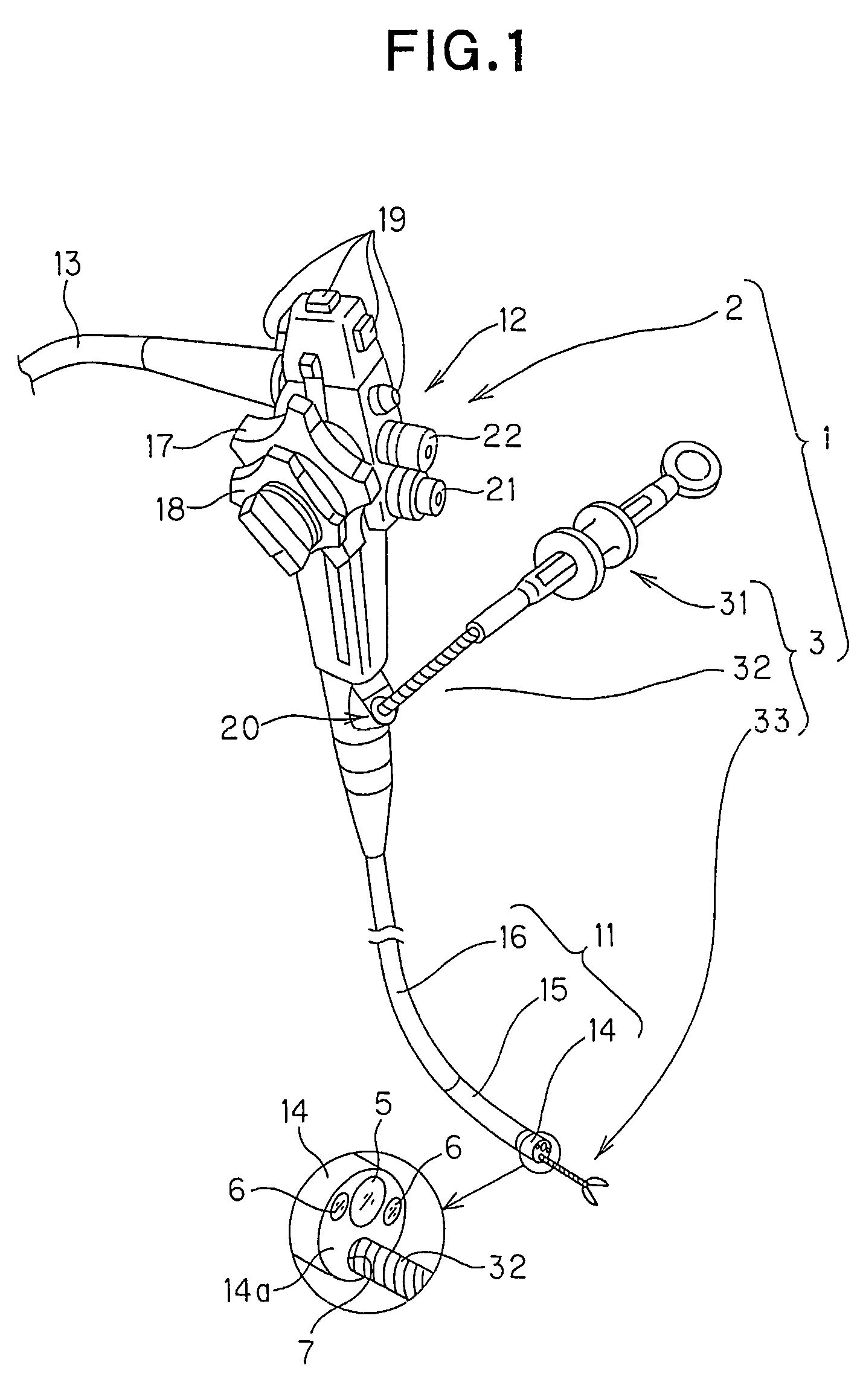 Medical apparatus, treatment instrument for endoscope and endoscope apparatus