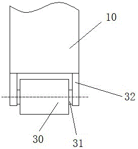 Soldering iron for soldering strip of photovoltaic cell