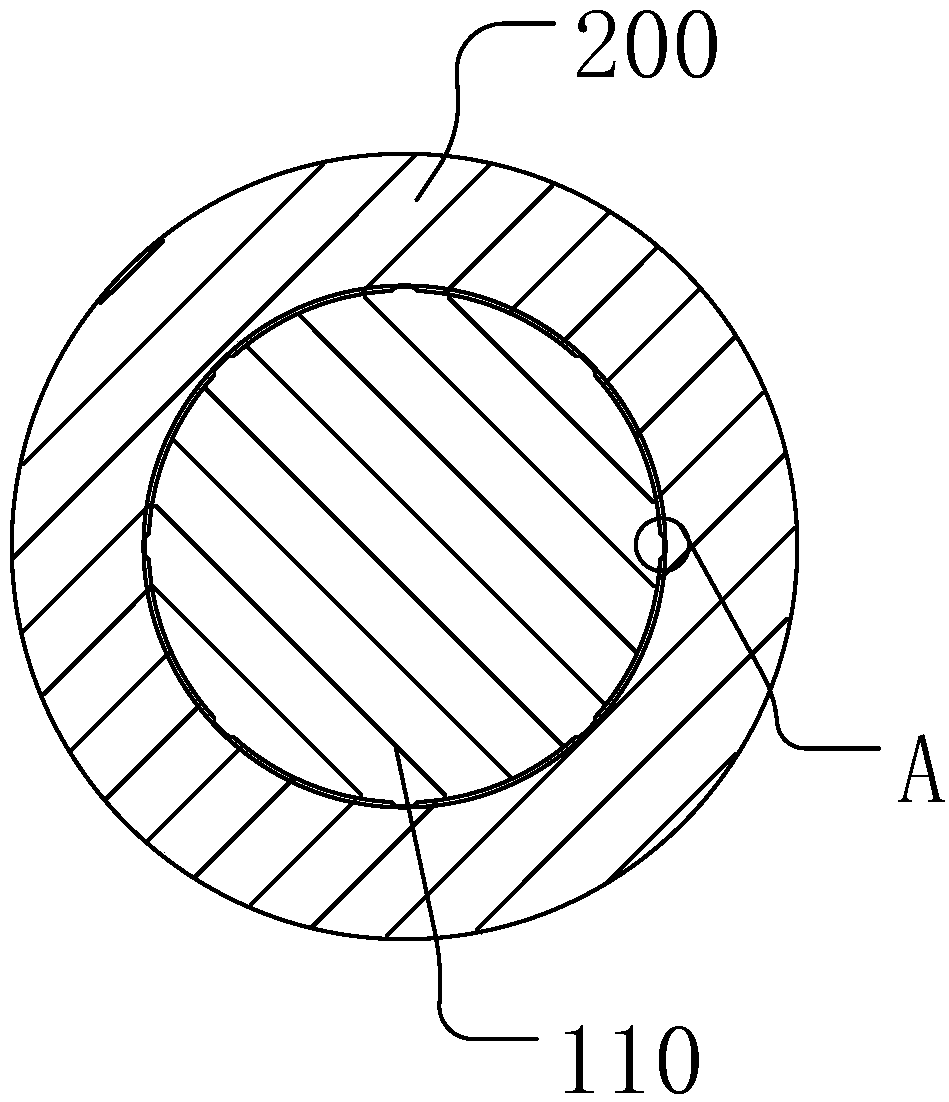 Rotor structure and motor comprising same