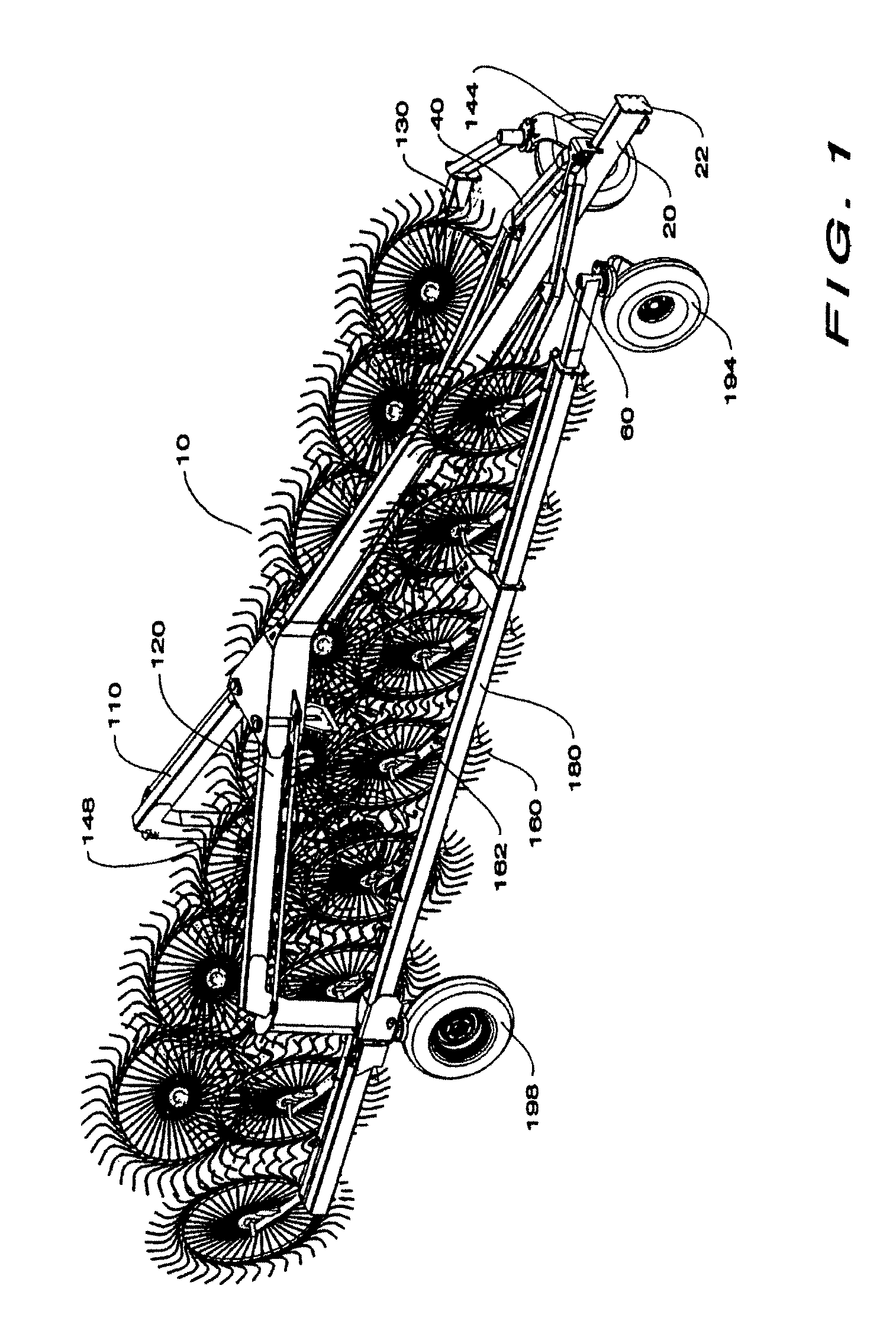 Bifold transport lock