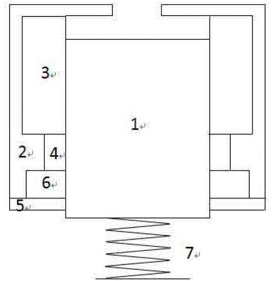 Realization of control method and device for vacuum circuit breaker based on coil current