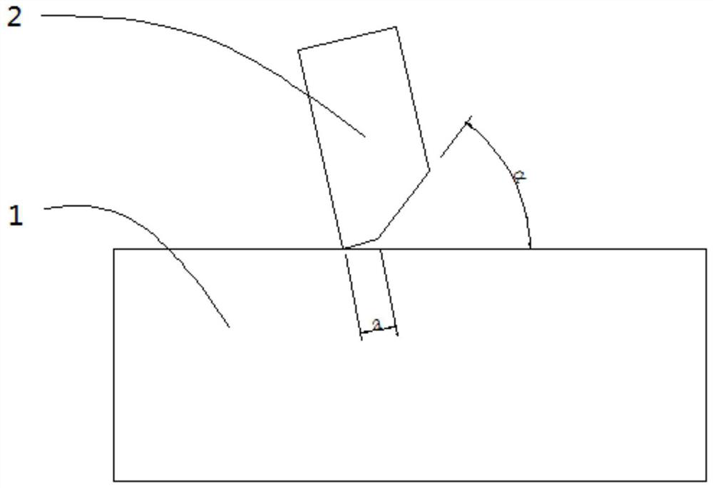 Novel orthotropic steel bridge deck without arc-shaped notch and manufacturing method of orthotropic steel bridge deck