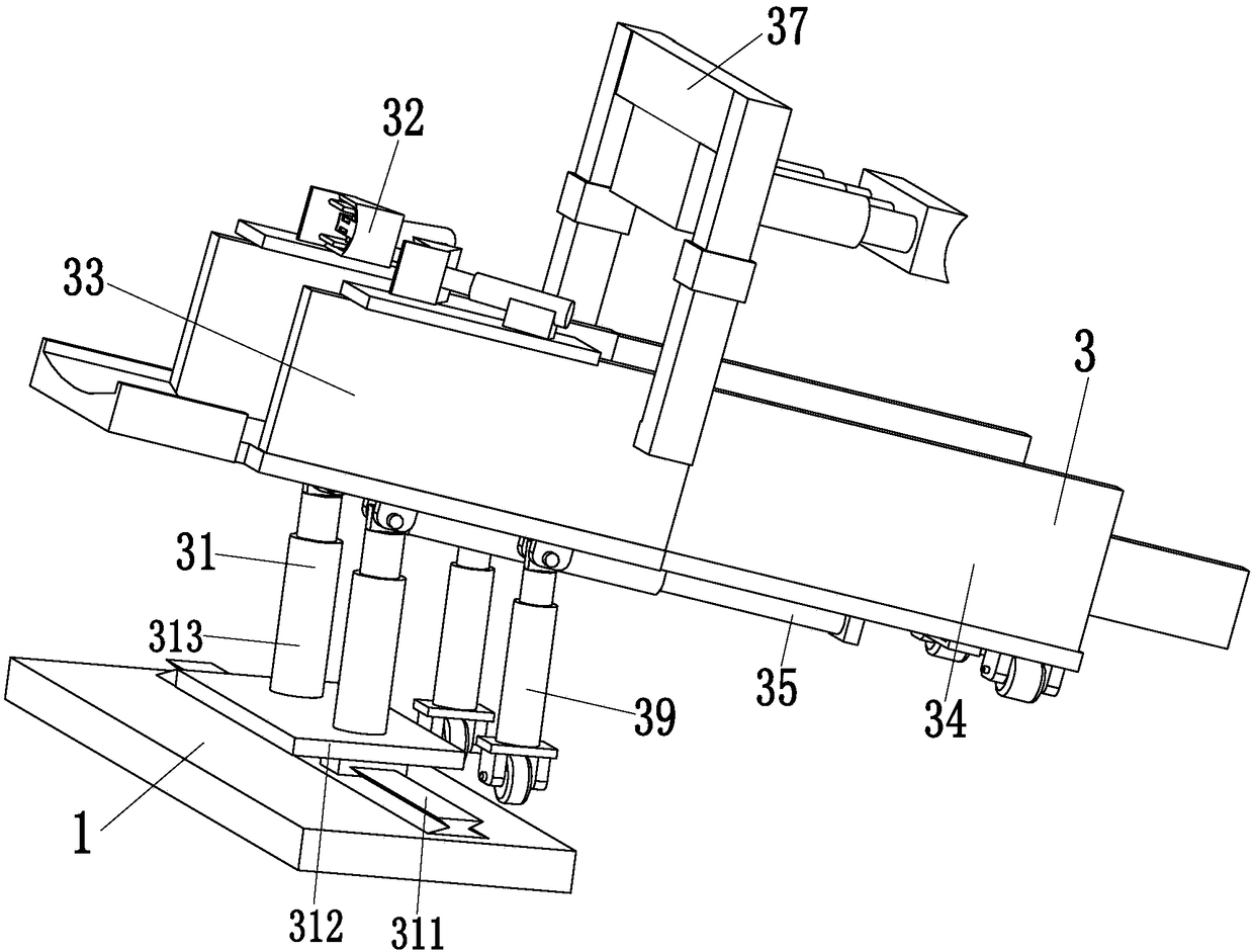 Hanging bracket special for logistics truck loading