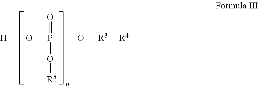 Liquid protein formulations containing organophosphates