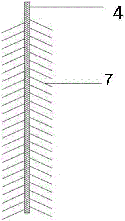 High-efficiency hydrophilic biological stuffing and device applied to sewage treatment