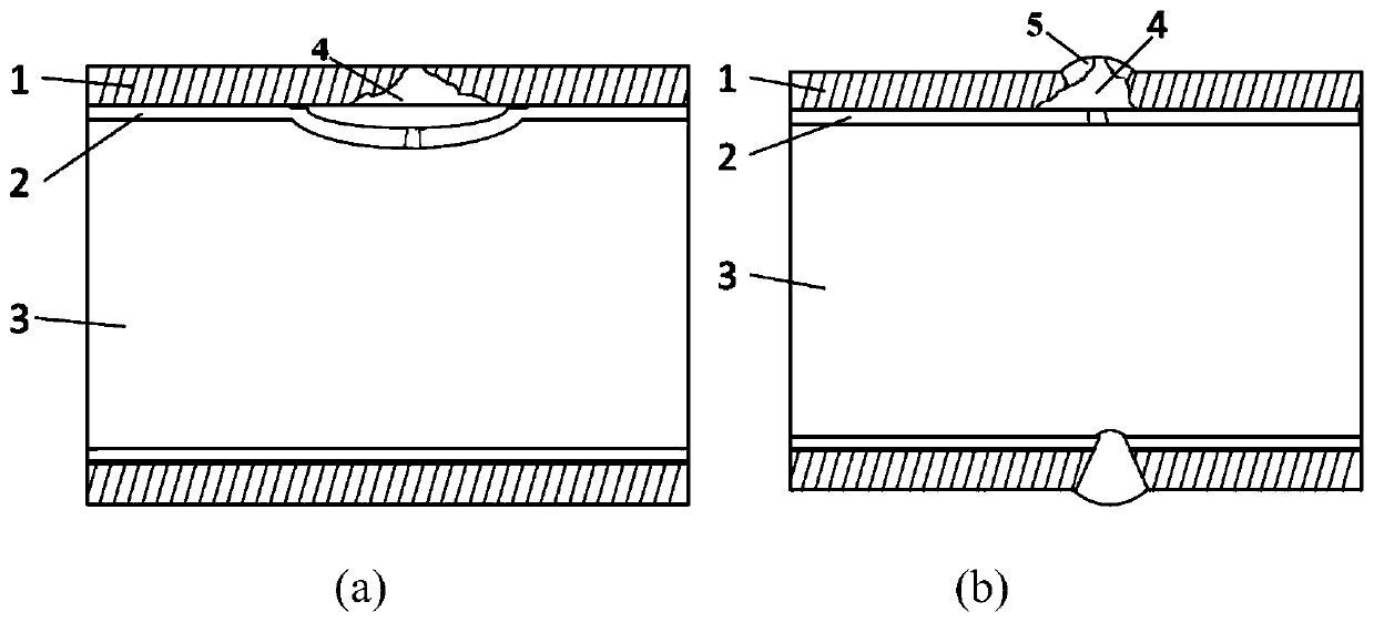 Drainage type fixture and method for plugging bimetal composite pipe piercement under pressure by utilizing drainage type fixture