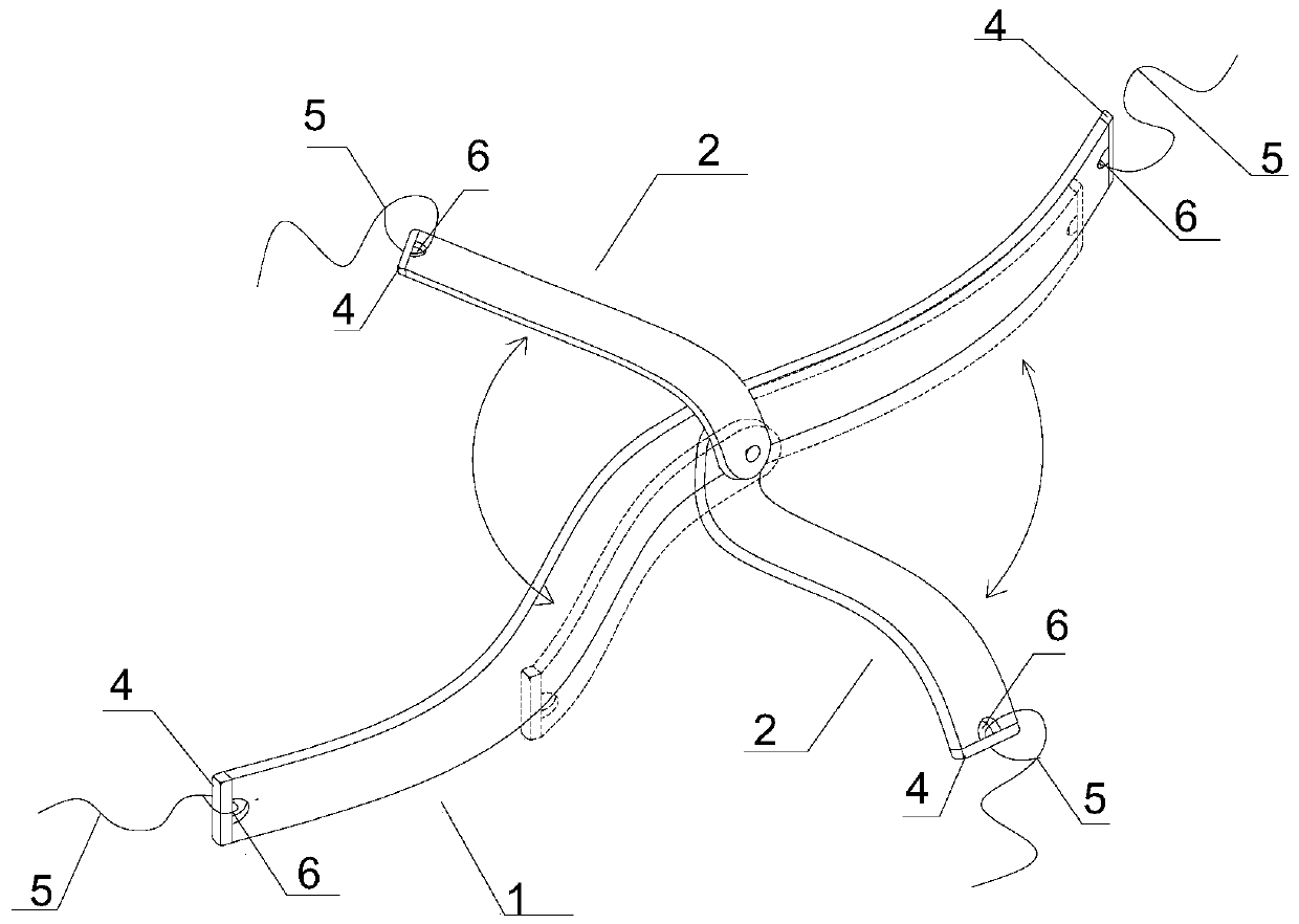 Visceral organ suspension device for endoscopic surgery