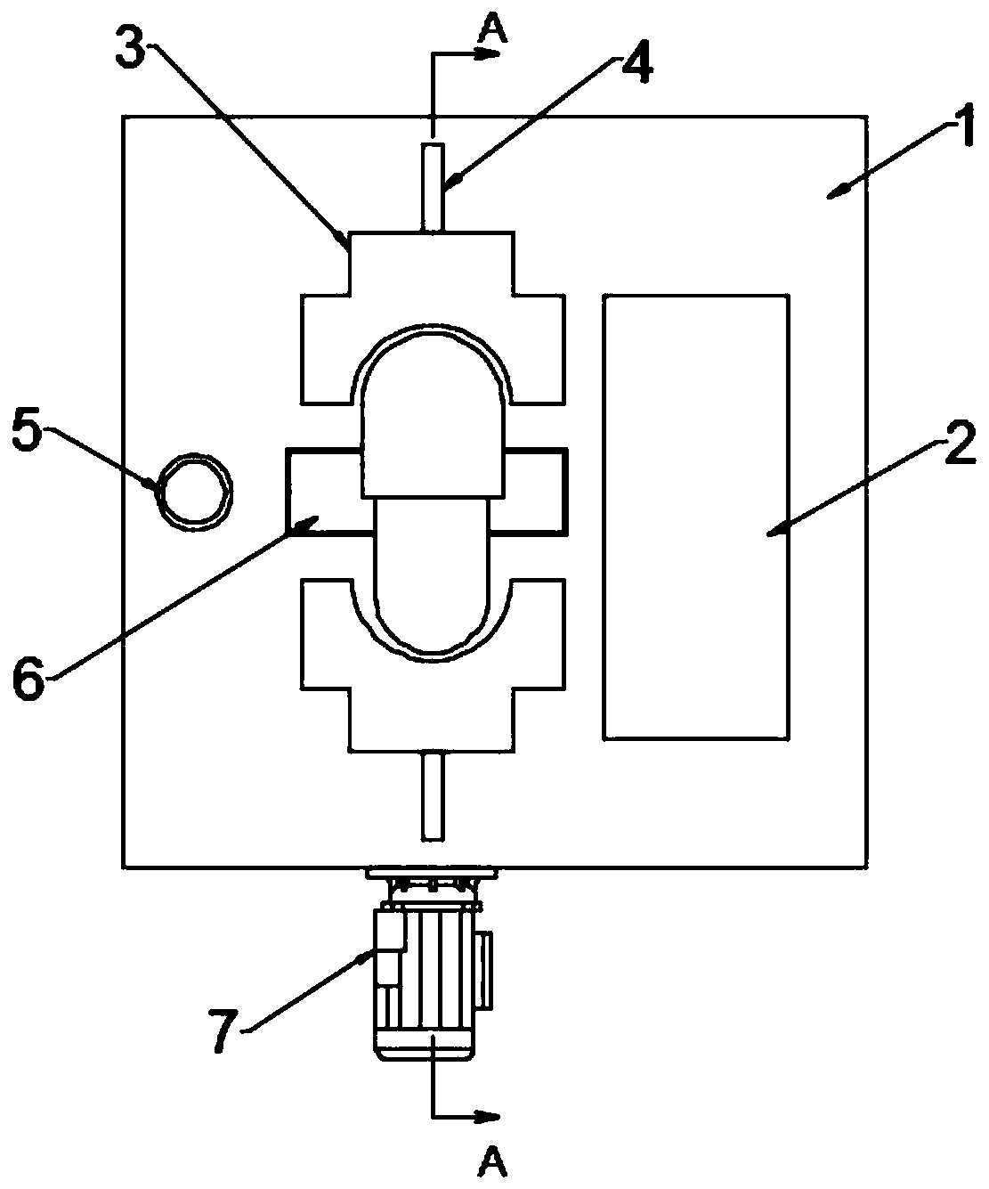 Drug treatment device for anesthesiology department