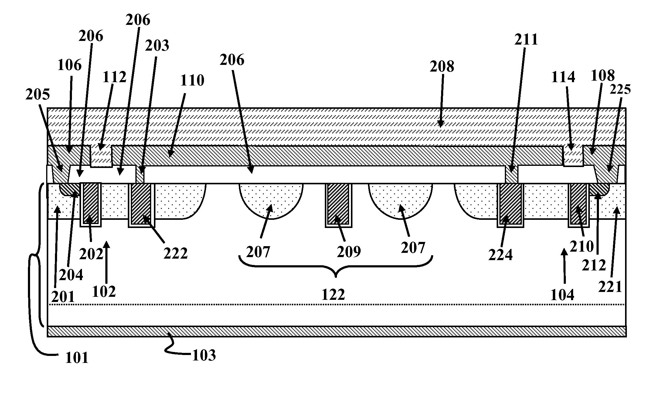 Integration of sense fet into discrete power mosfet