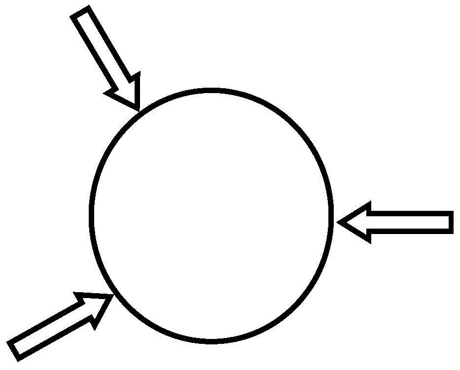 Method for testing anisotropic permeability tension