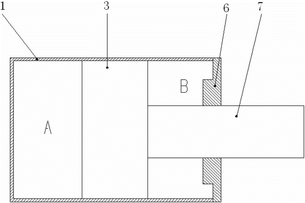 a hydraulic cylinder