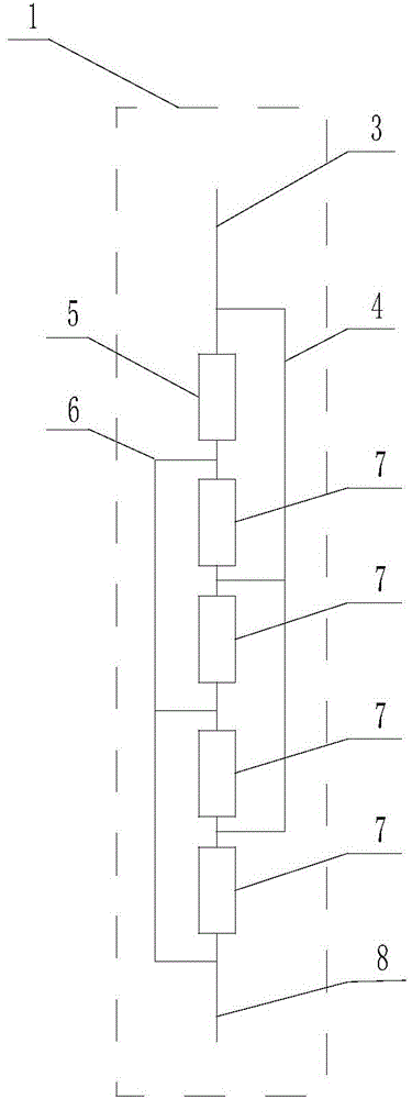 High-capacity overvoltage limiter core