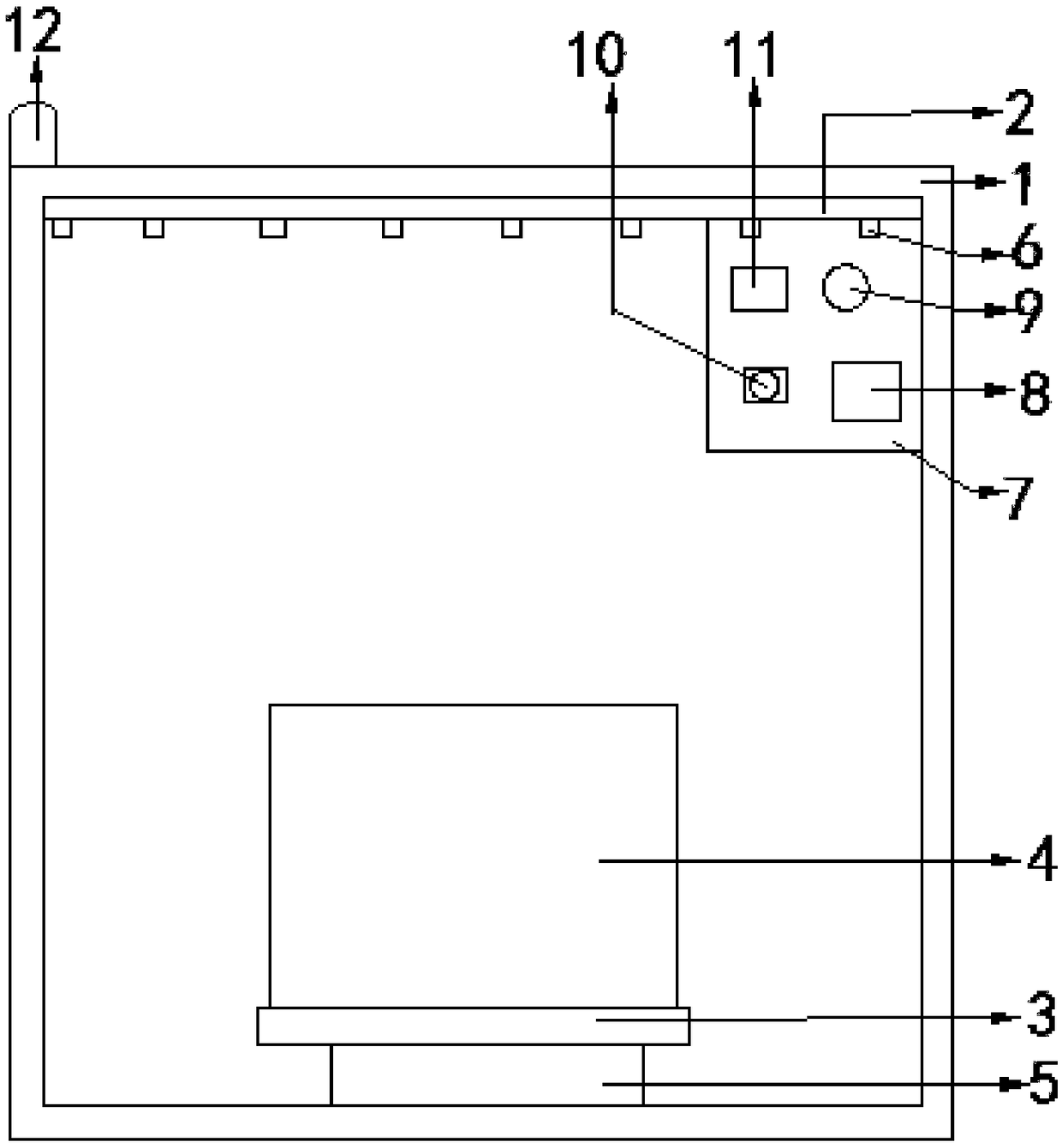 Irregular workpiece detection and gripping device based on ultrasonic array