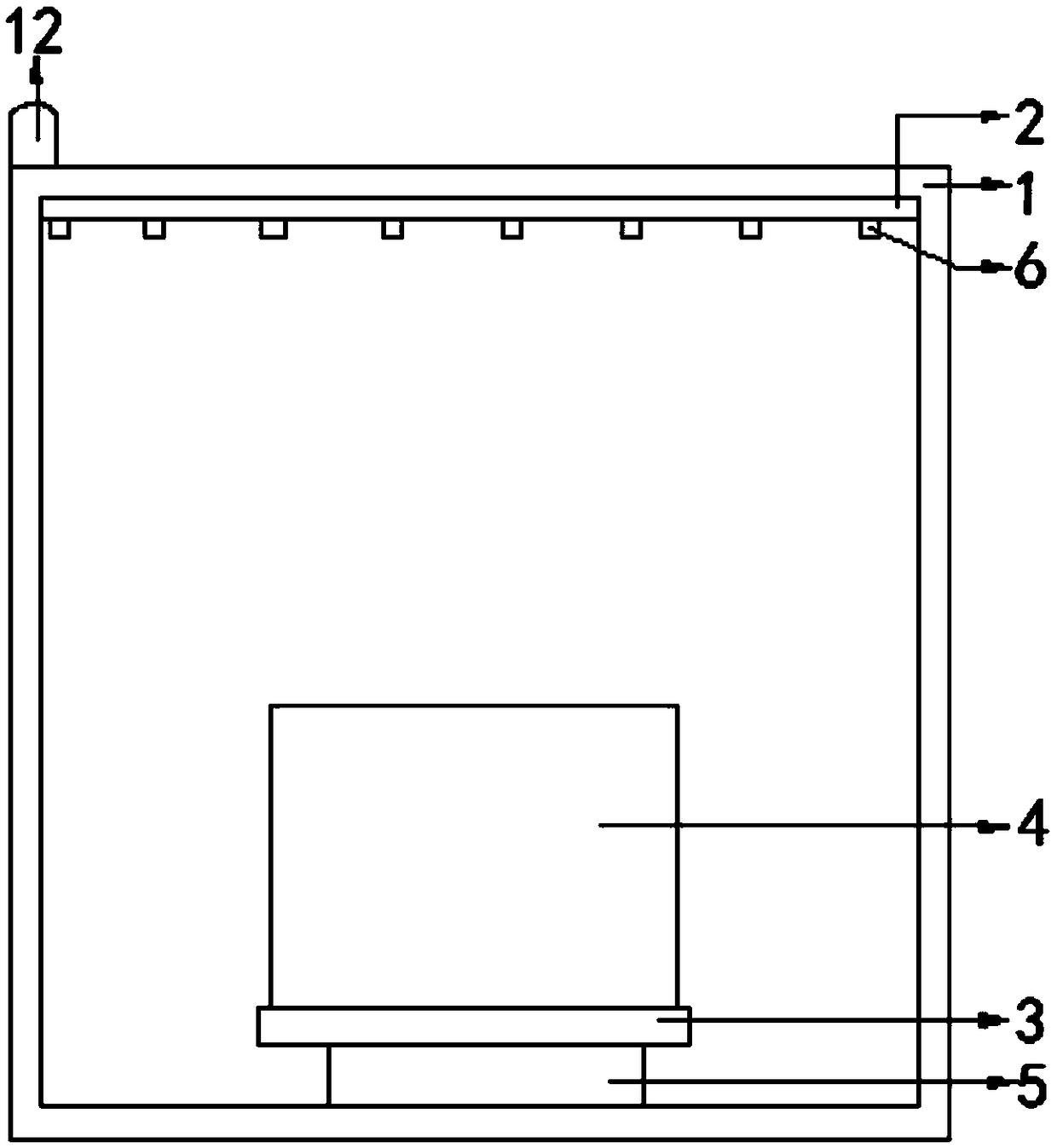 Irregular workpiece detection and gripping device based on ultrasonic array