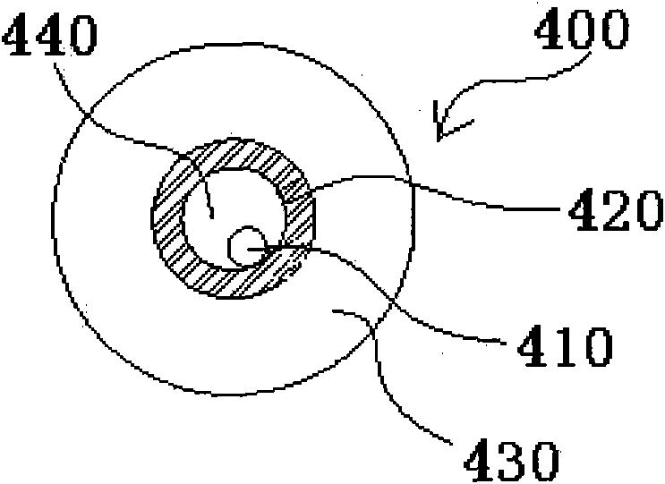 Submarine optical fiber composite high-voltage cable with detection function