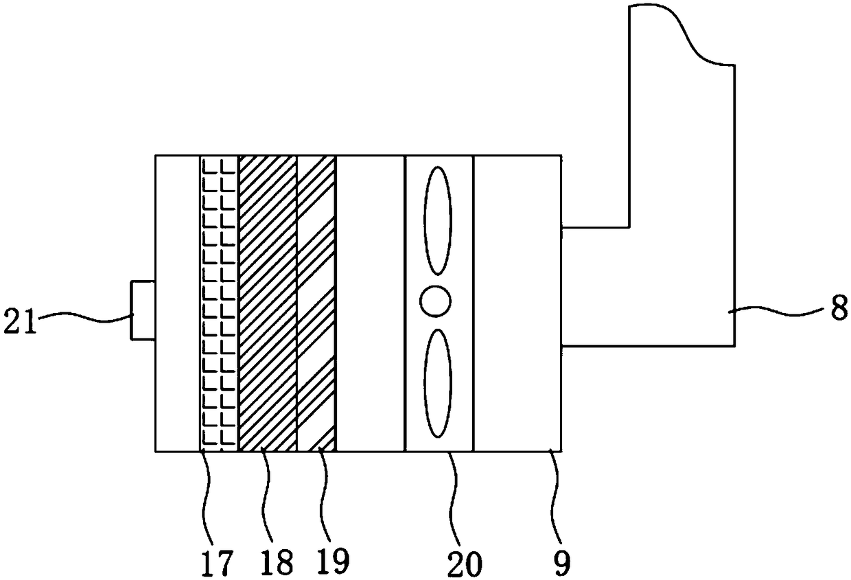 Gynaecological fumigating treatment device