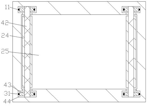 A transportation device for nuclear power generation waste transfer