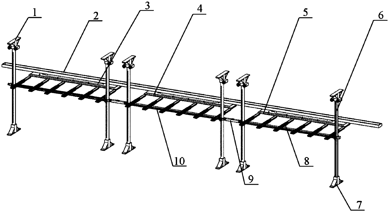 Utility tunnel fire experiment platform system and experiment method