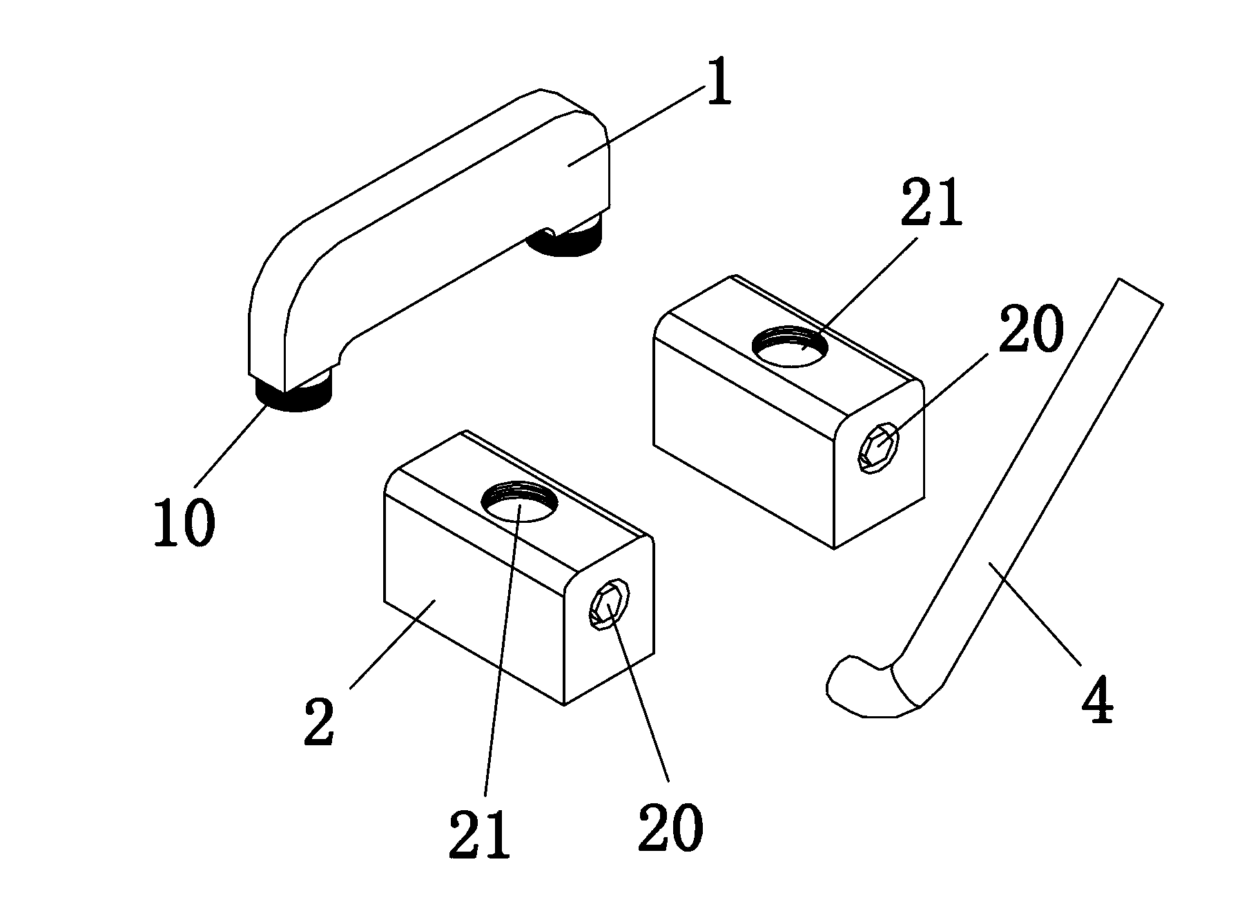 Portable magnetic span plate used for steel plate split joint and welding