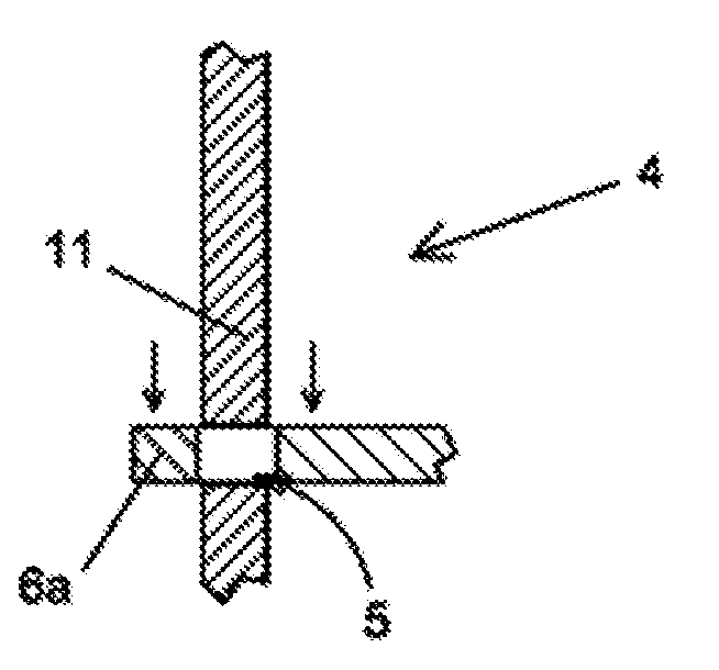 Fastener for dismountably assembling laminar elements