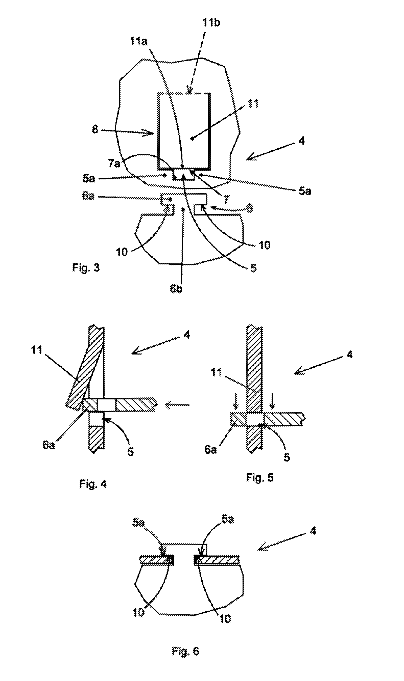 Fastener for dismountably assembling laminar elements