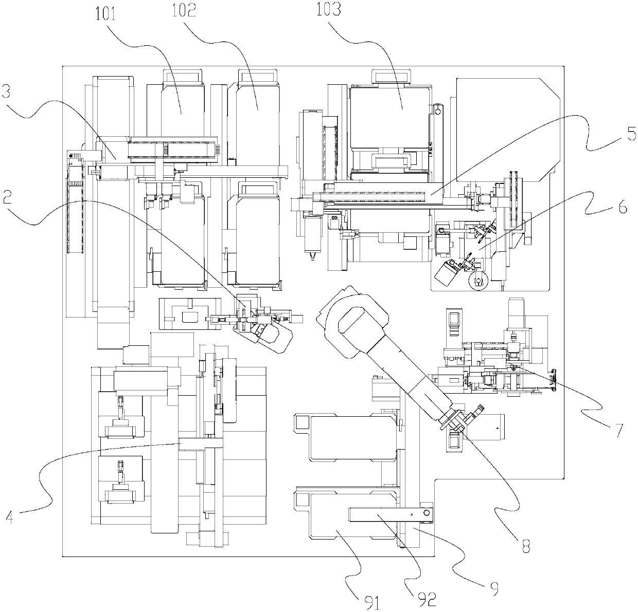 Electroacoustic device assembling equipment