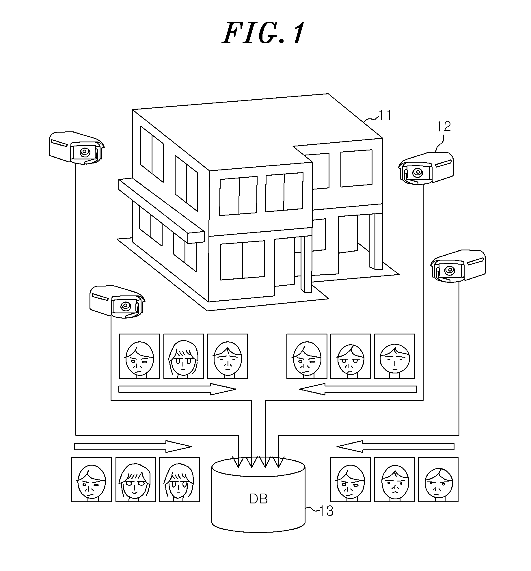 Person search method and device for searching person staying on platform