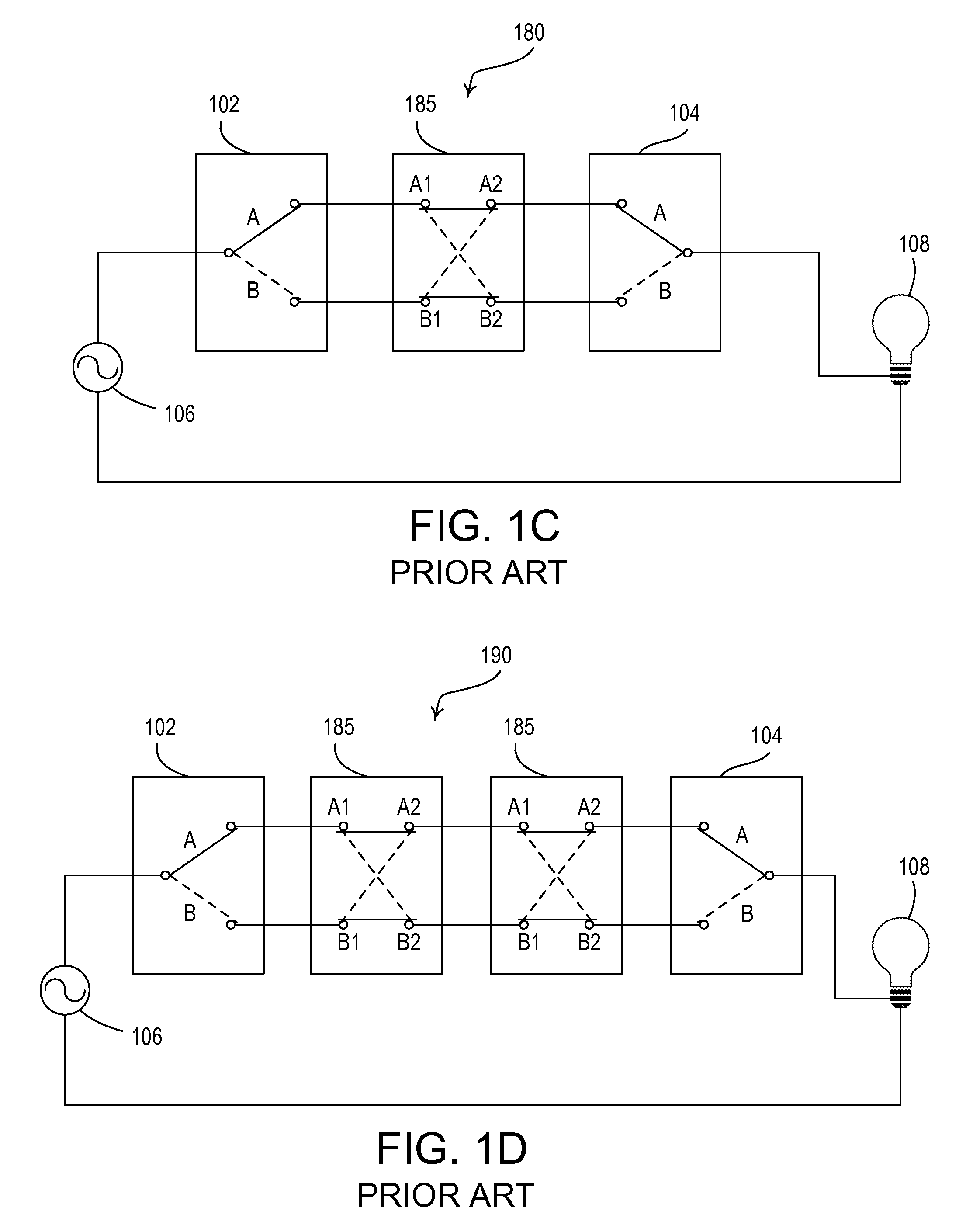 Load control device for use with lighting circuits having three-way switches