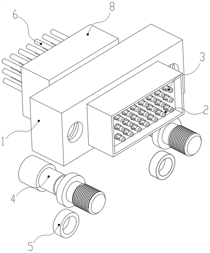 Miniature contact element and ultramicro rectangular electric connector using same