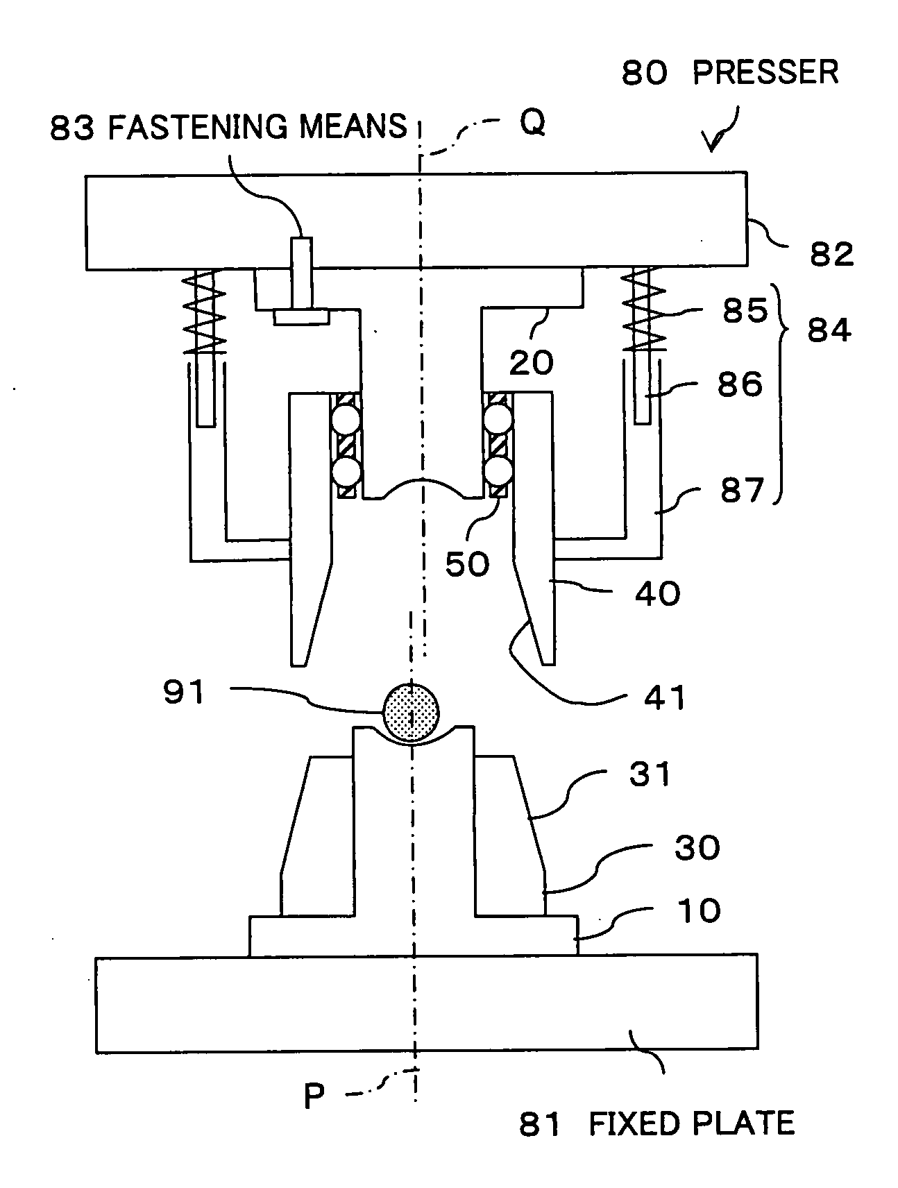 Mold for optical component