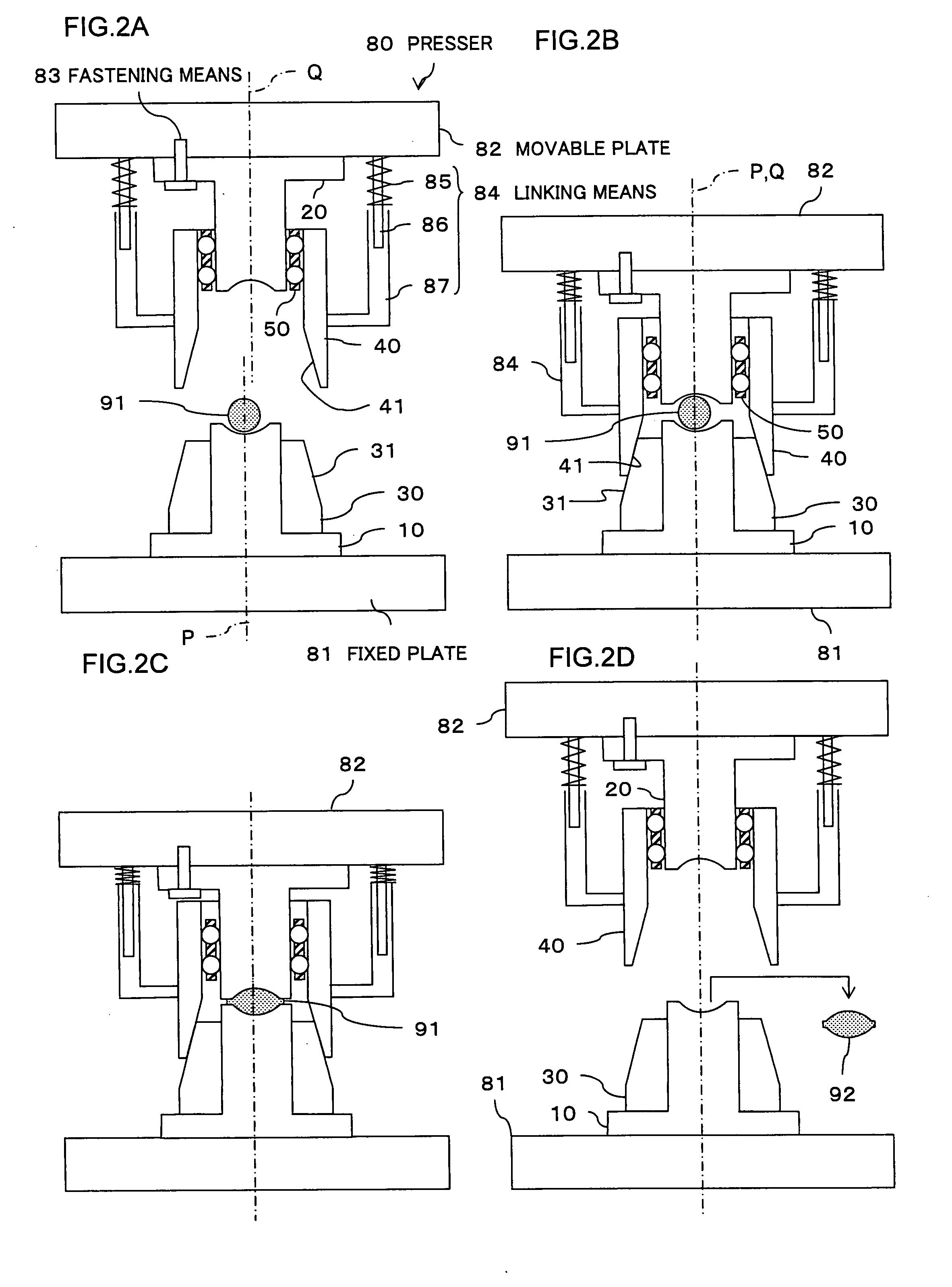 Mold for optical component