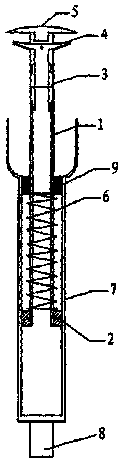 Buried nozzle