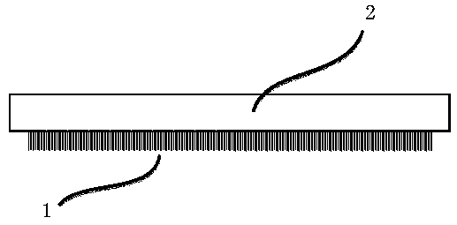 Conductive hairbrush charge injection device and method and application