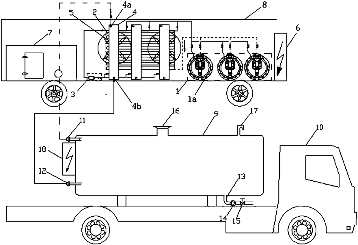 Method for cleaning petrochemical engineering pipeline with ice slurry