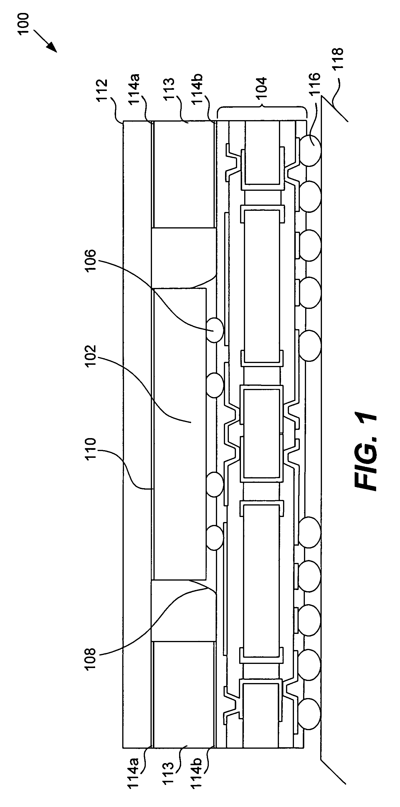 Structure and assembly procedure for low stress thin die flip chip packages designed for low-K Si and thin core substrate