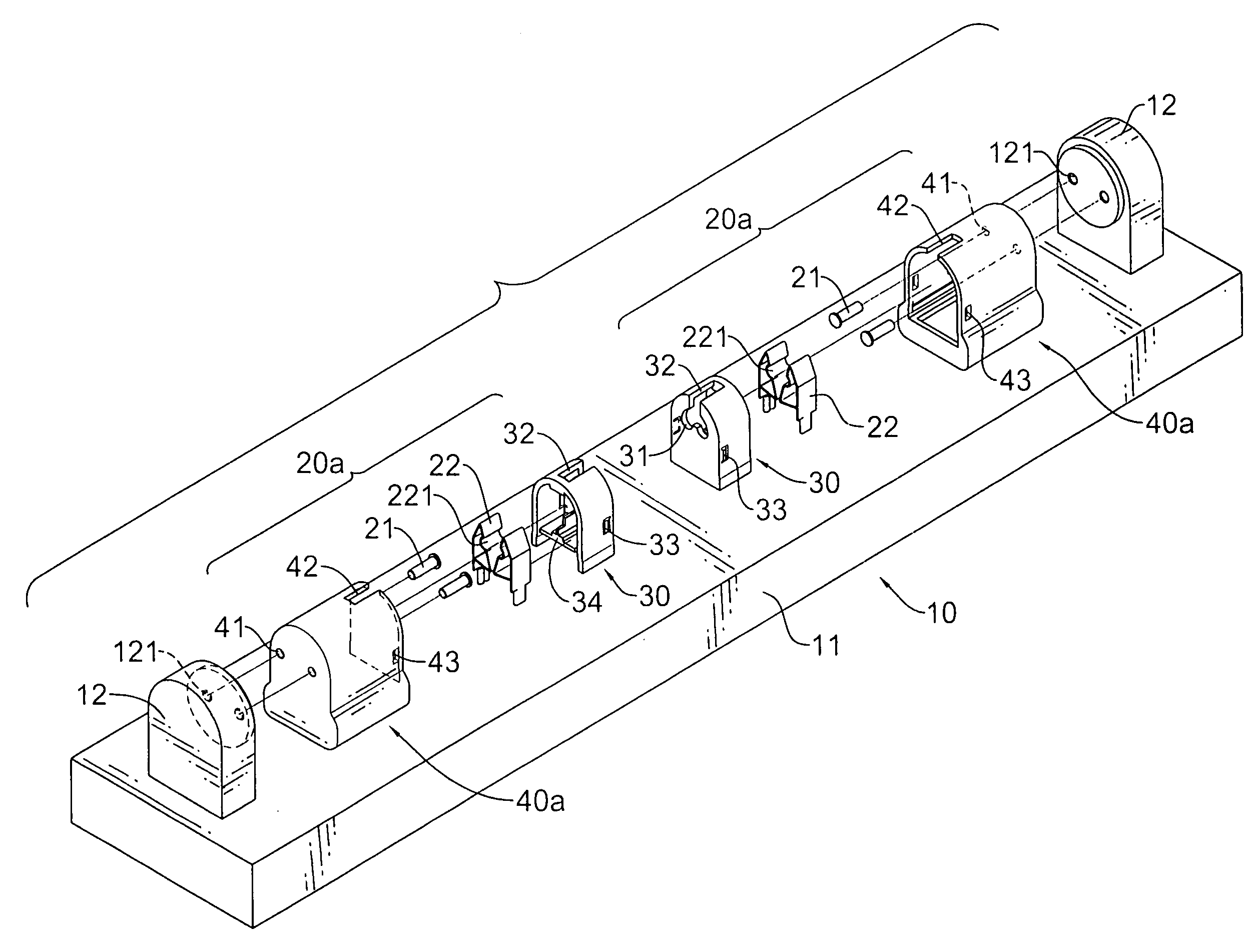 Lamp conversion assembly