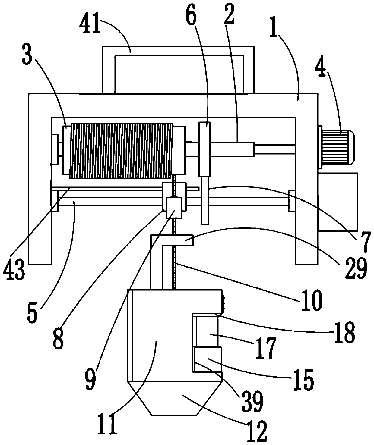 Sampling device for underground water environment-friendly detection and using method thereof