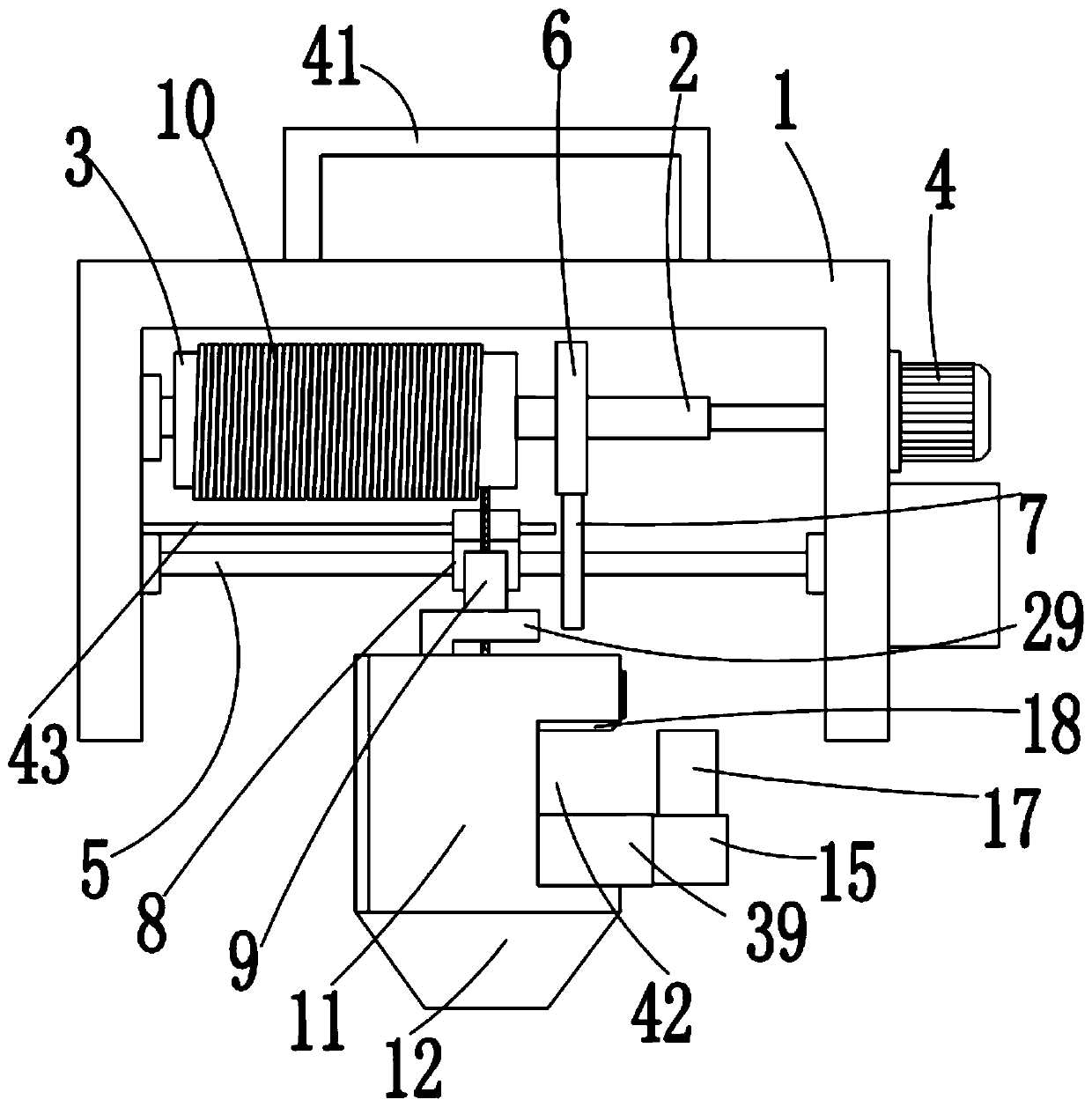 Sampling device for underground water environment-friendly detection and using method thereof