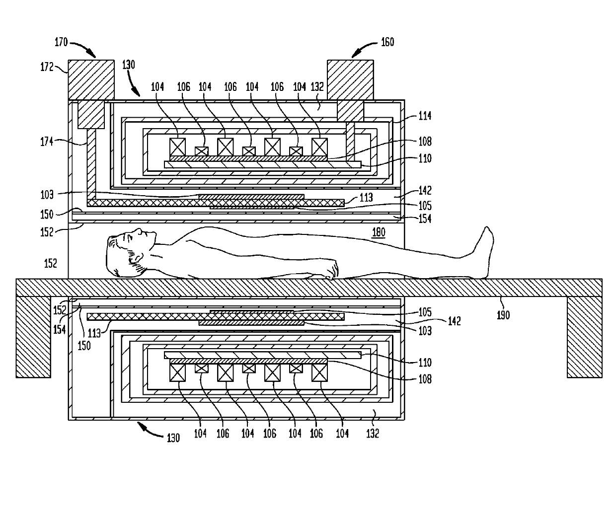 Liquid nitrogen refrigeration magnetic resonance imaging system