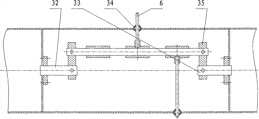 Method for ananas leaf harvesting and fiber extracting by adoption of combined harvester