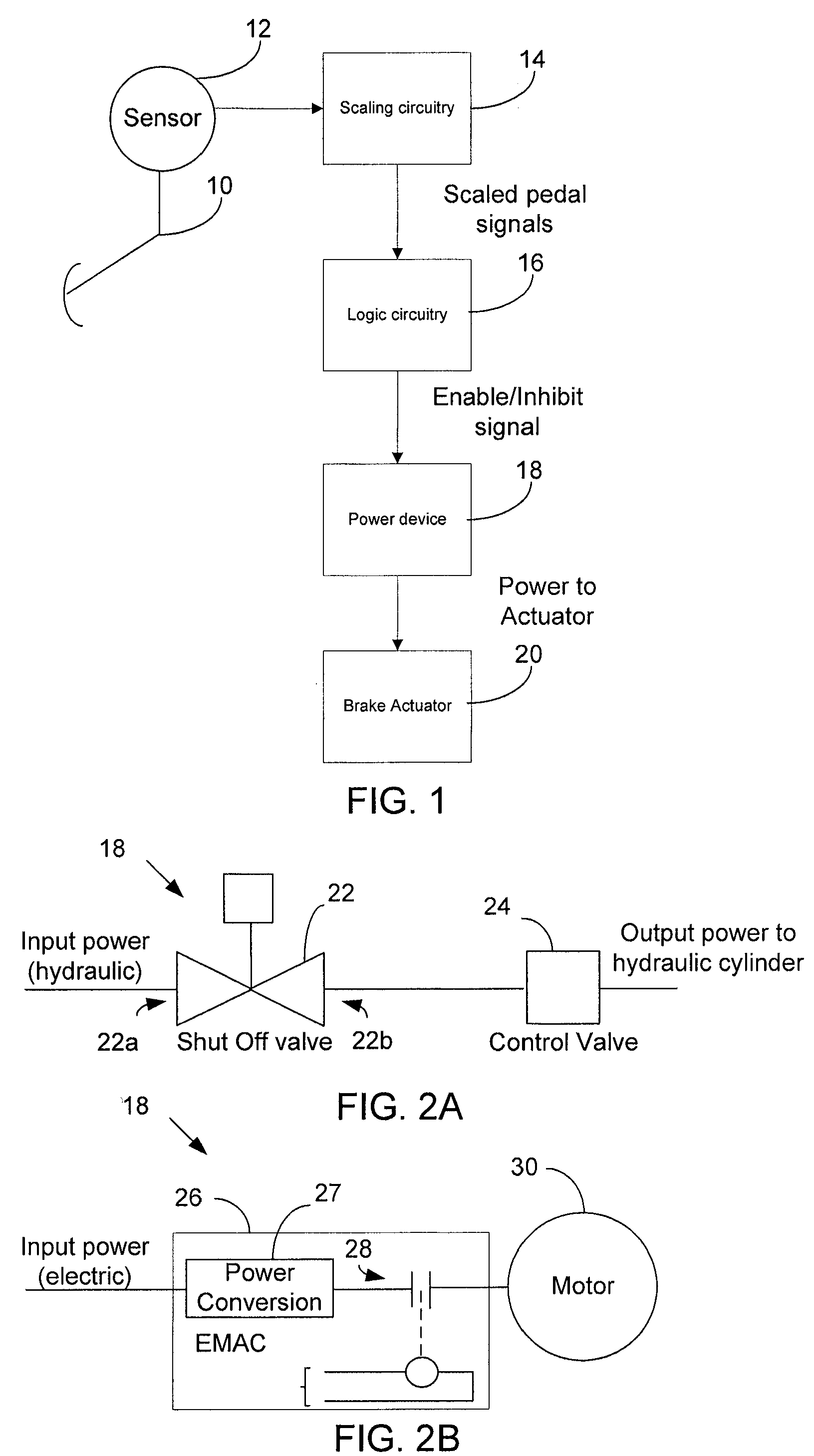 Brake control interlock logic