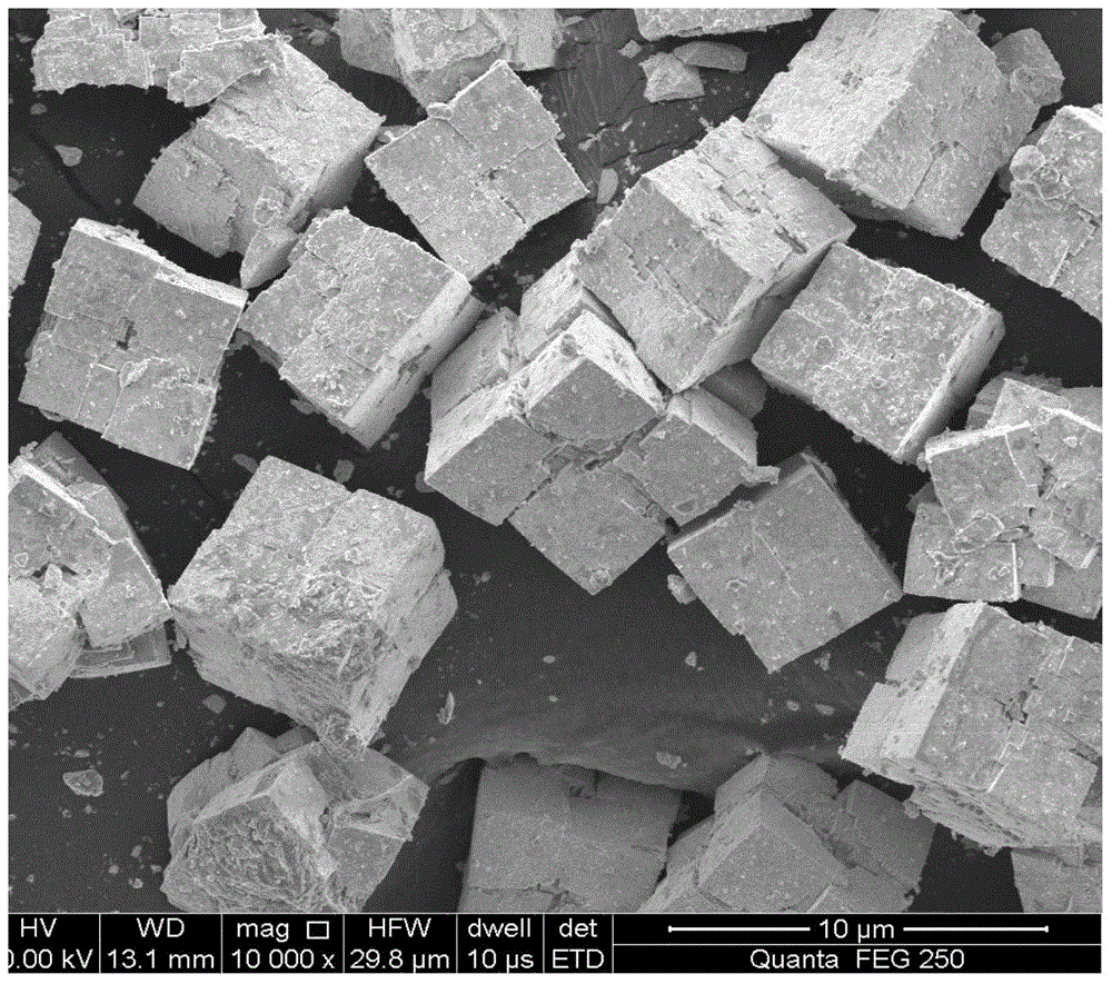 A kind of preparation method of Rubik's cube soft bismuth ore bismuth phosphate powder