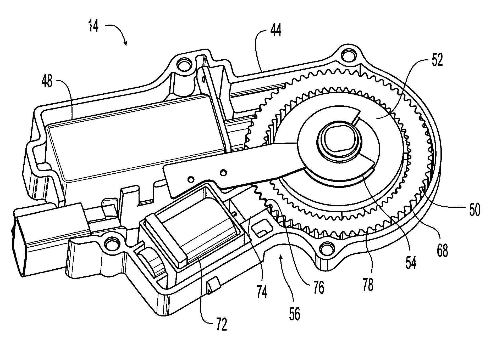 Actuator for shift-by-wire automatic transmission system